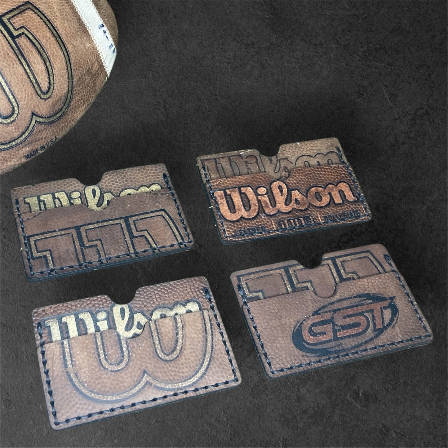 Pigskin Pocket Low-Profile Wallet