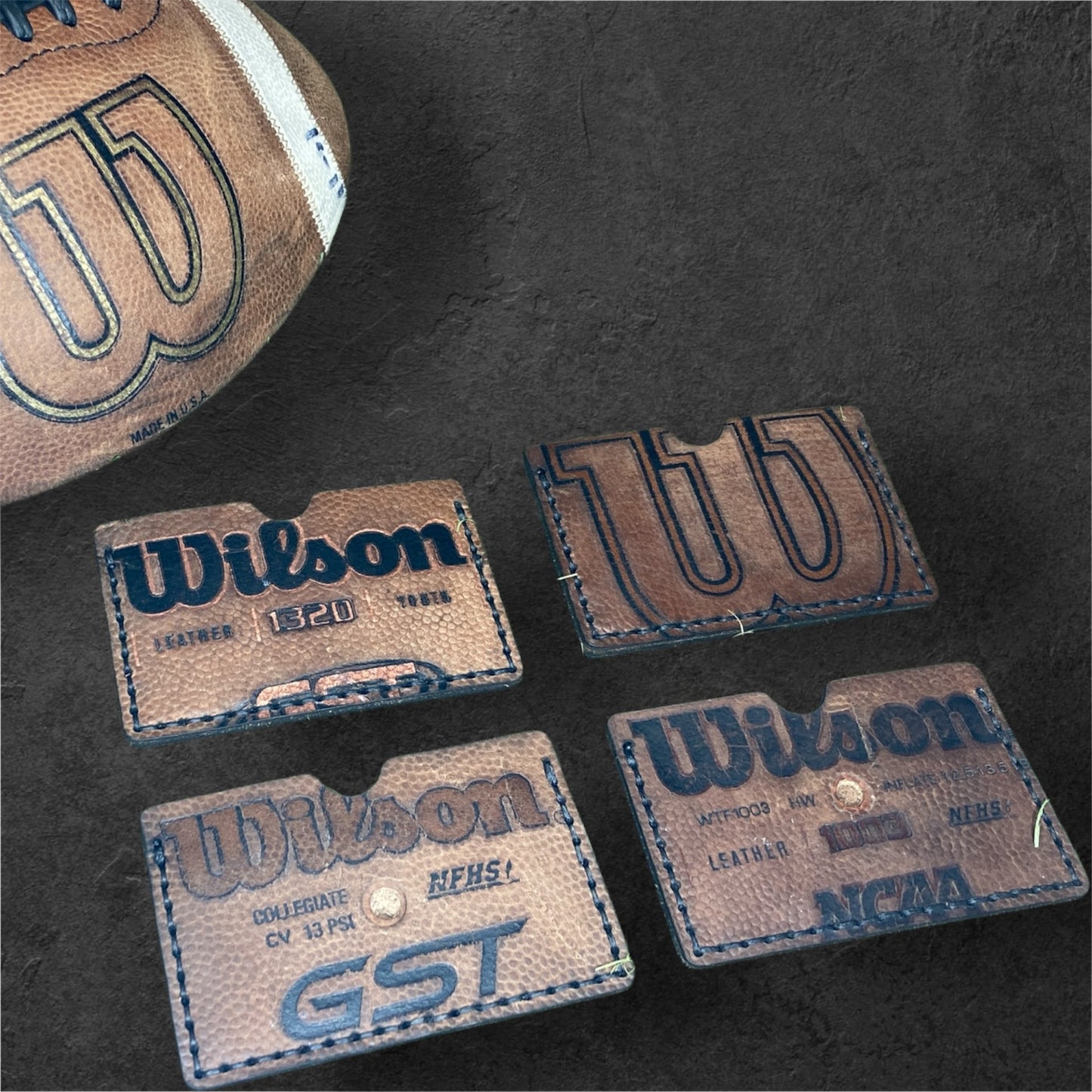 Pigskin Pocket Low-Profile Wallet