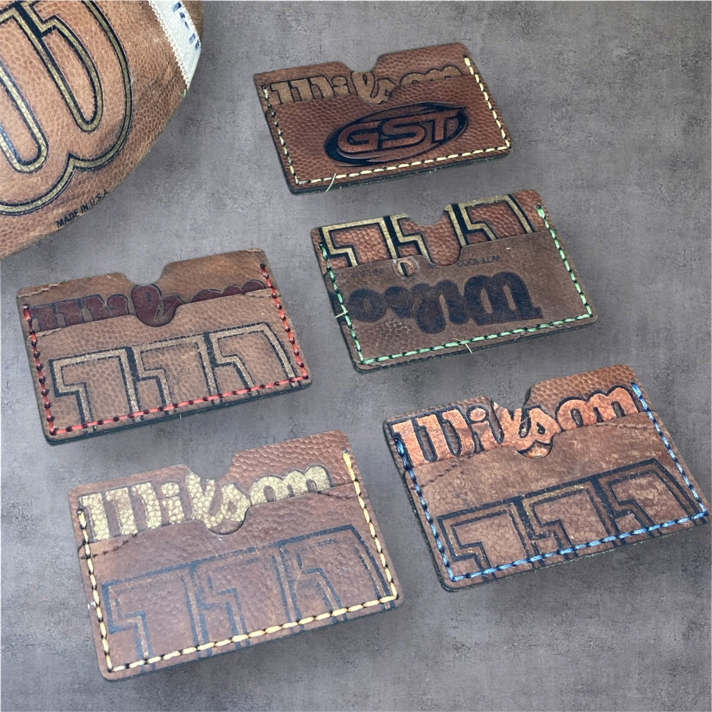 Pigskin Pocket Low-Profile Wallet