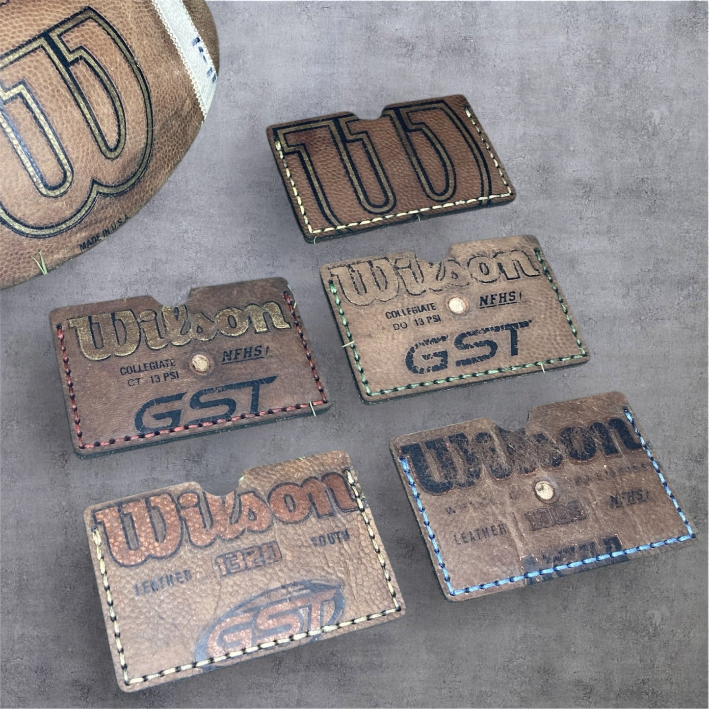 Pigskin Pocket Low-Profile Wallet