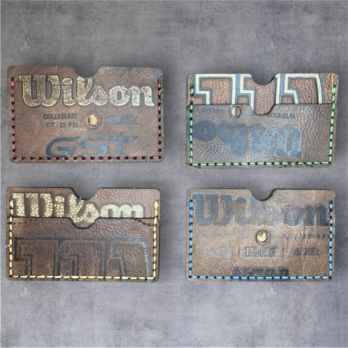 Pigskin Pocket Low-Profile Wallet