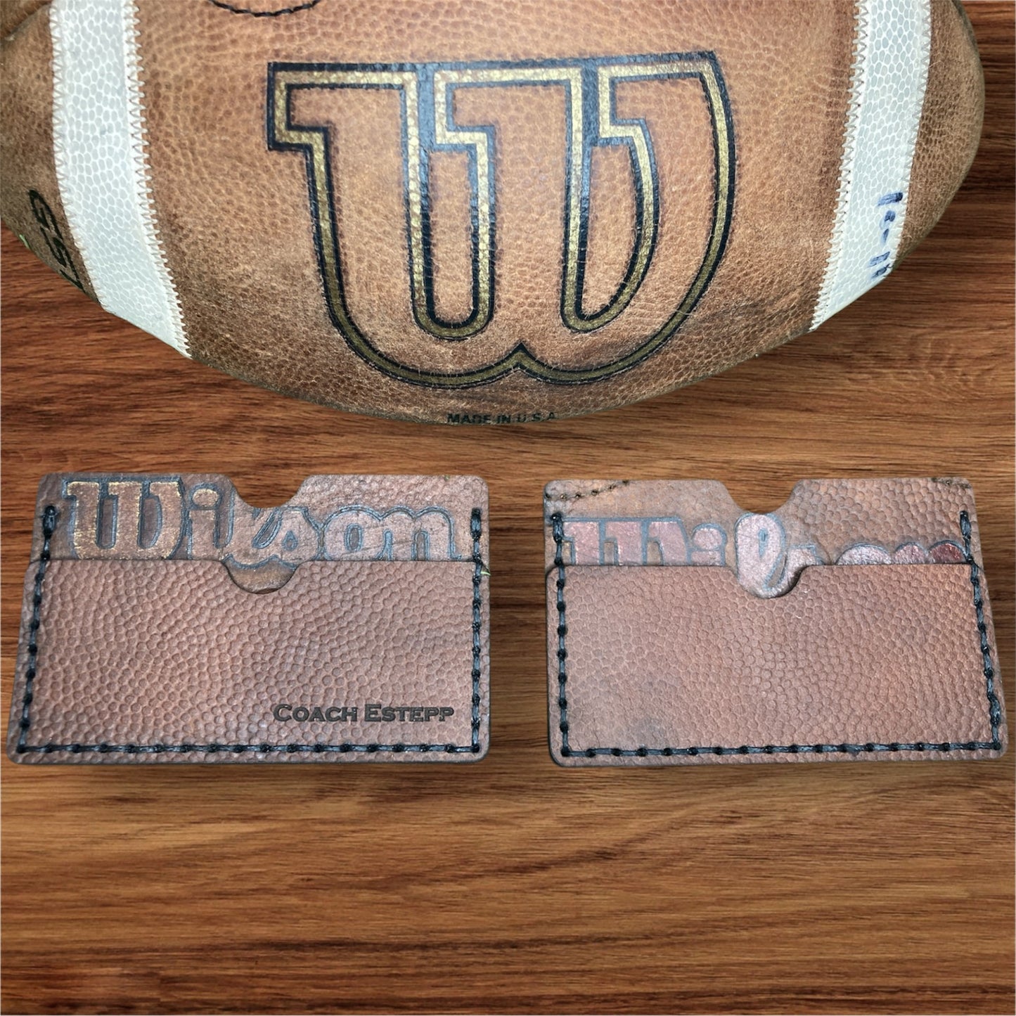 CUSTOM Pigskin Pocket Low-Profile Wallet