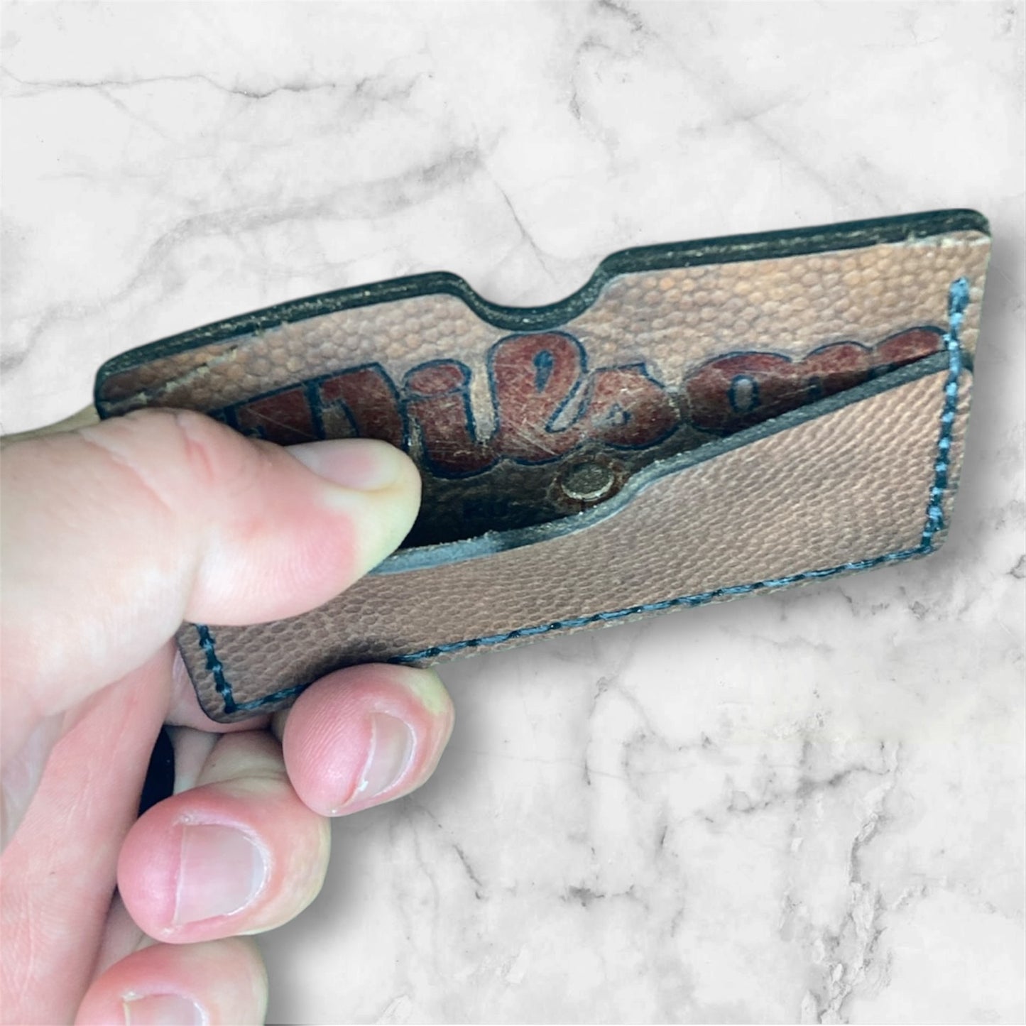 CUSTOM Pigskin Pocket Low-Profile Wallet