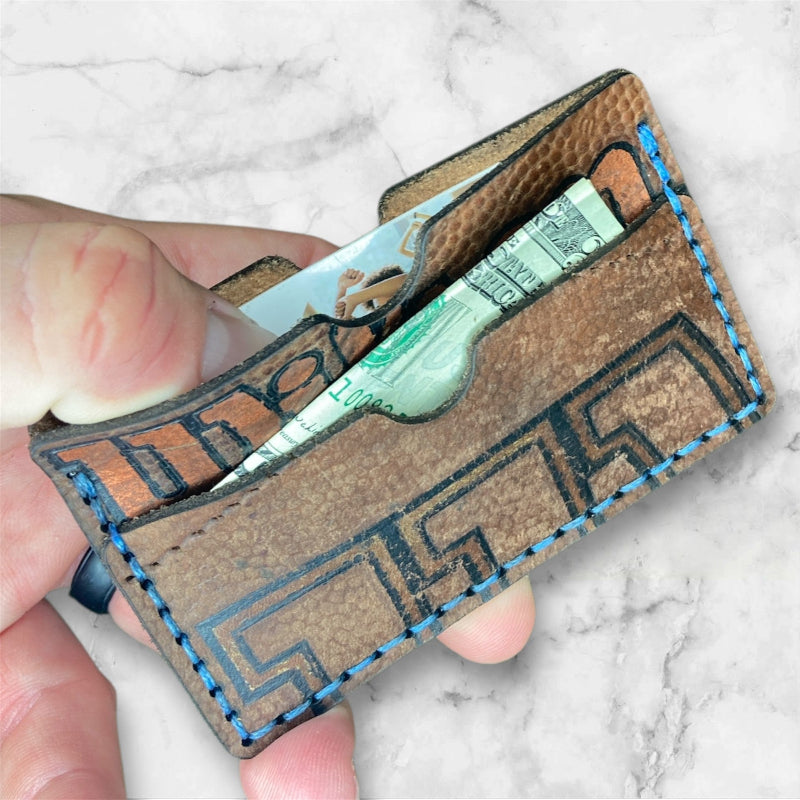 Pigskin Pocket Low-Profile Wallet